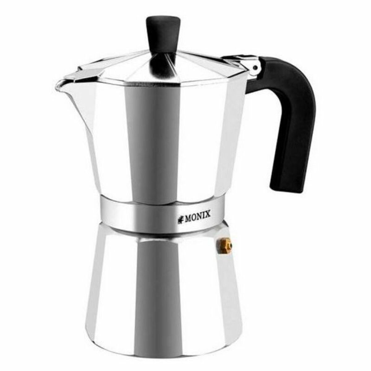 Cafetera Italiana Monix Braisogona_M620009 Acero Aluminio 9 Tazas - Vista 1