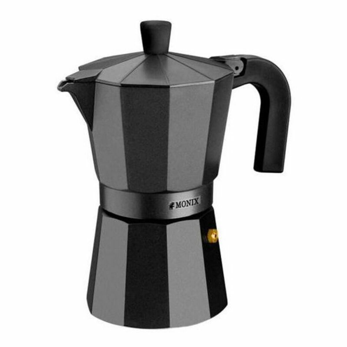 Cafetera Italiana Monix Braisogona_M640001 Negro Aluminio 1 Taza - Vista 4