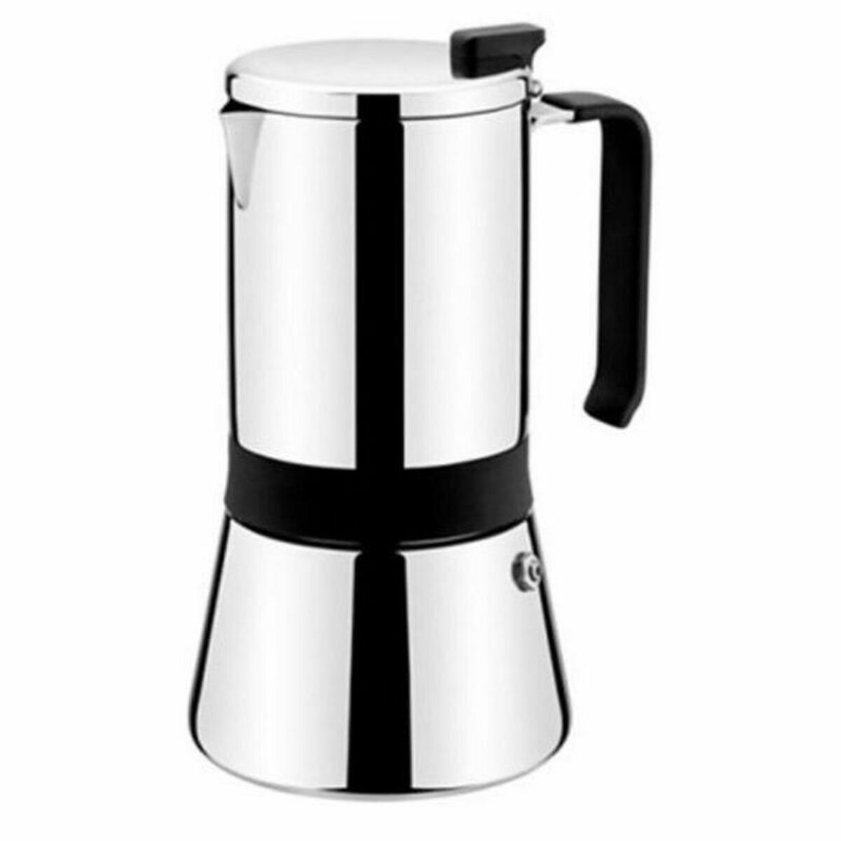 Cafetera Italiana Monix M770010 Acero Inoxidable 10 Tazas Gris 500 ml 900 g - Vista 1
