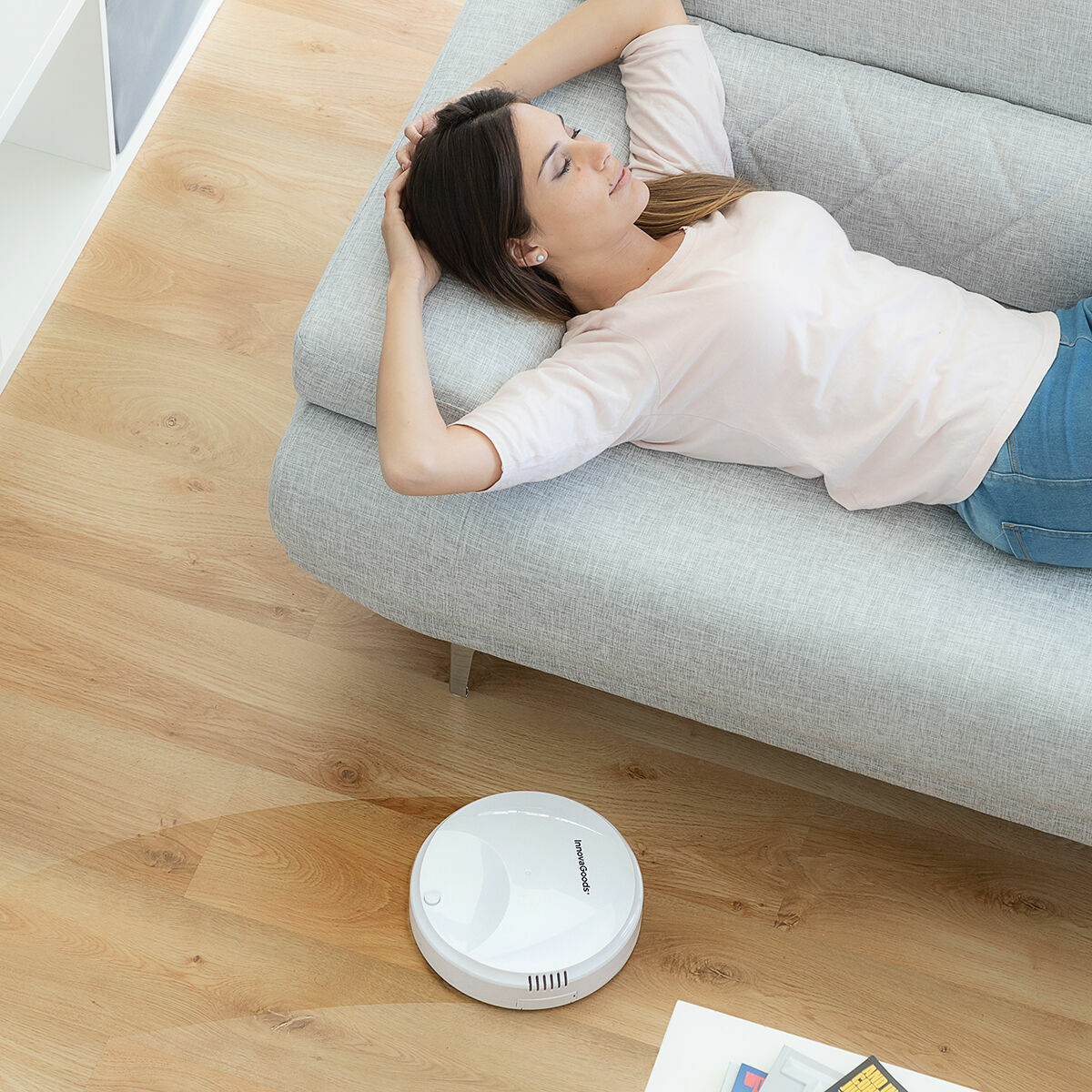Robot Aspirador Inteligente Mapeo Láser App